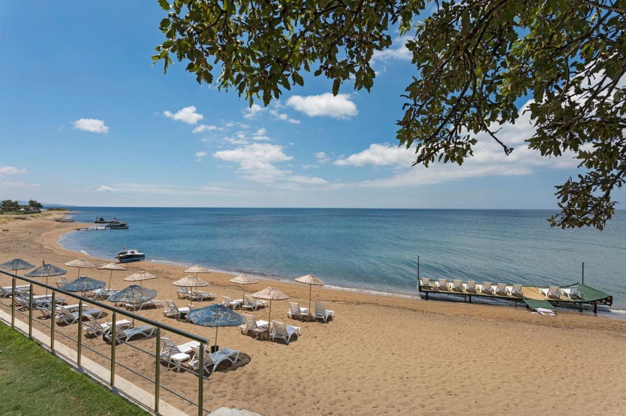 Troas Beach Hotel Tavaklı Exterior foto