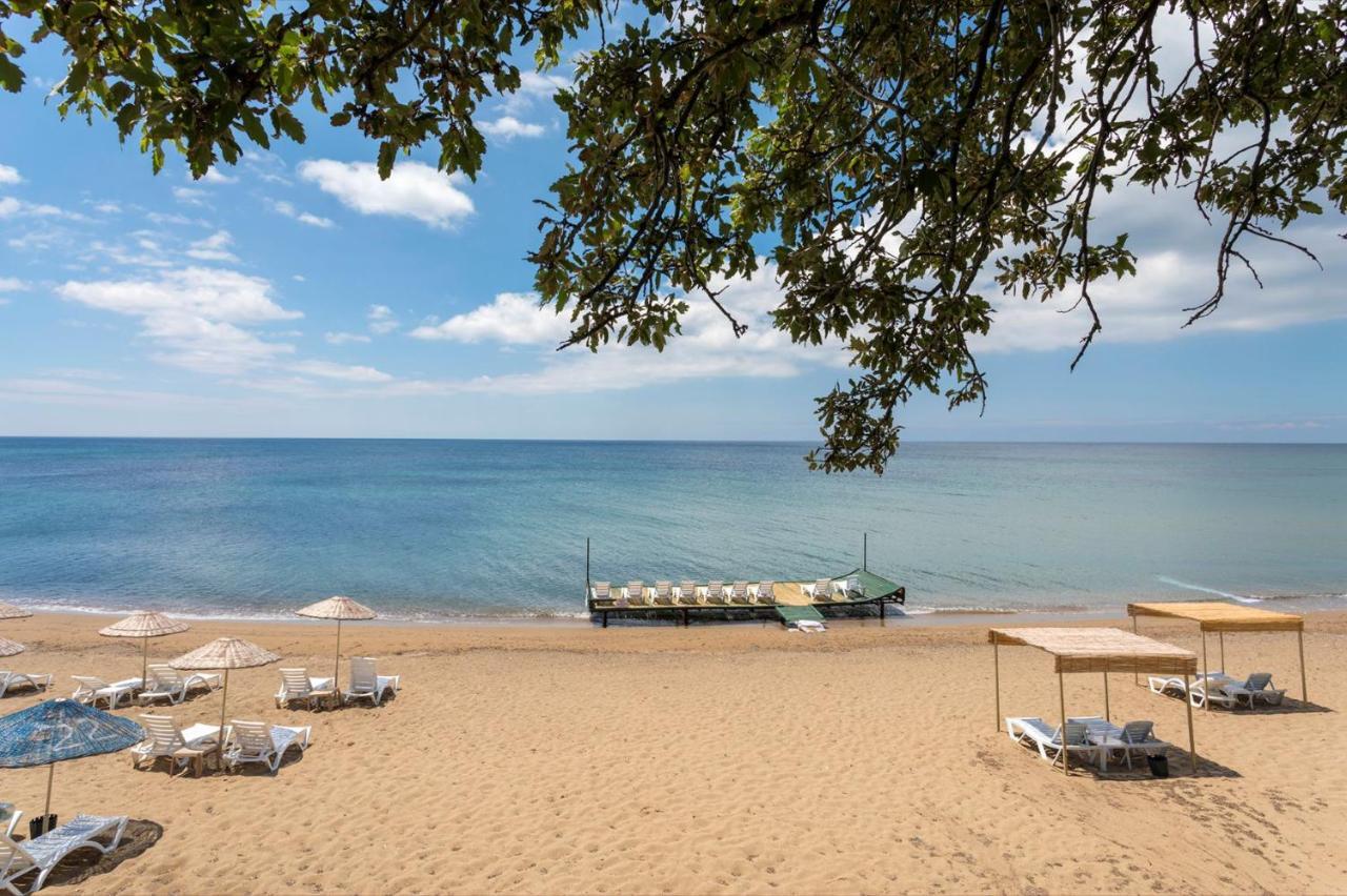 Troas Beach Hotel Tavaklı Exterior foto